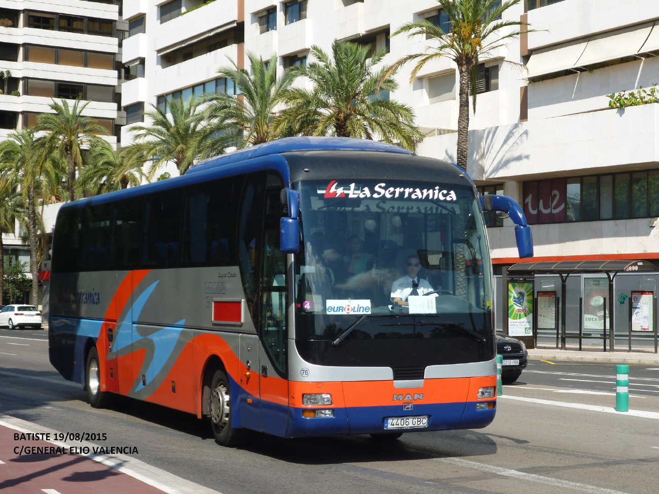 Alicante, MAN R07 Lion's Coach RHC444 # 76