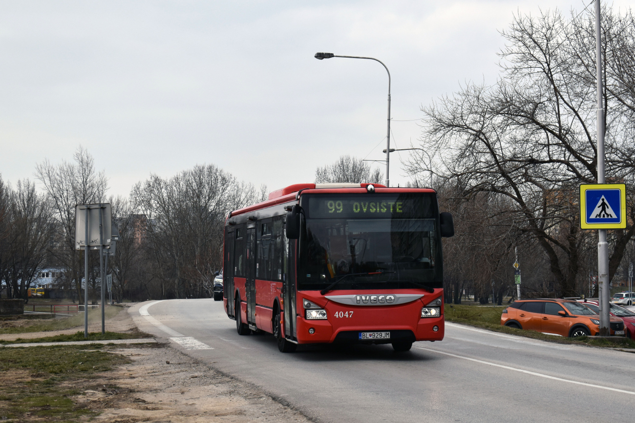 Bratislava, IVECO Urbanway 12M № 4047