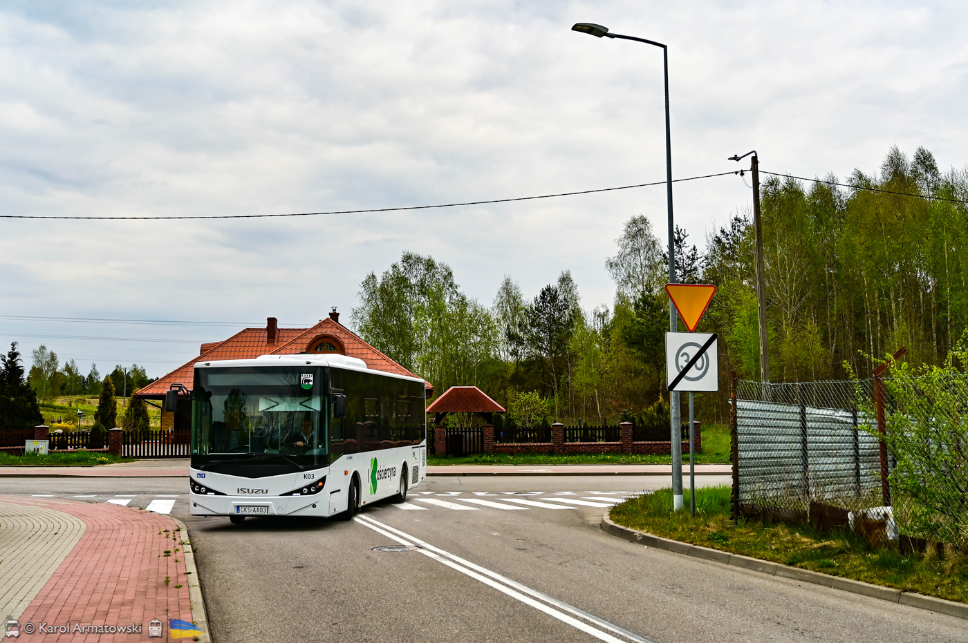 Kościerzyna, Anadolu Isuzu Citibus # K03; Kościerzyna — Majówka w Parowozowni