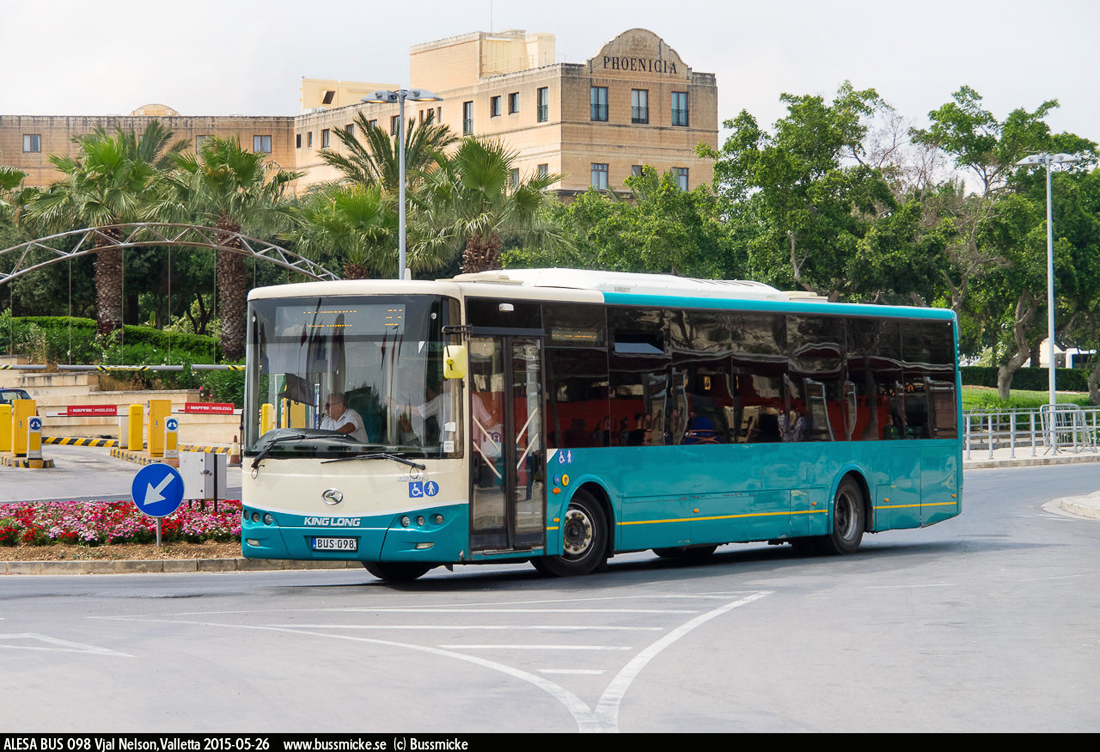 Malta, King Long XMQ6127J № BUS 098