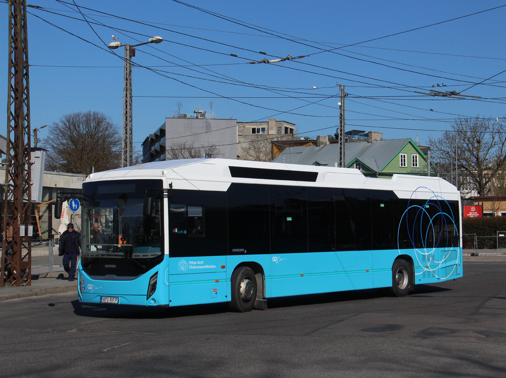 Tallinn, Scania Fencer F1 CNG nr. 873 RFP