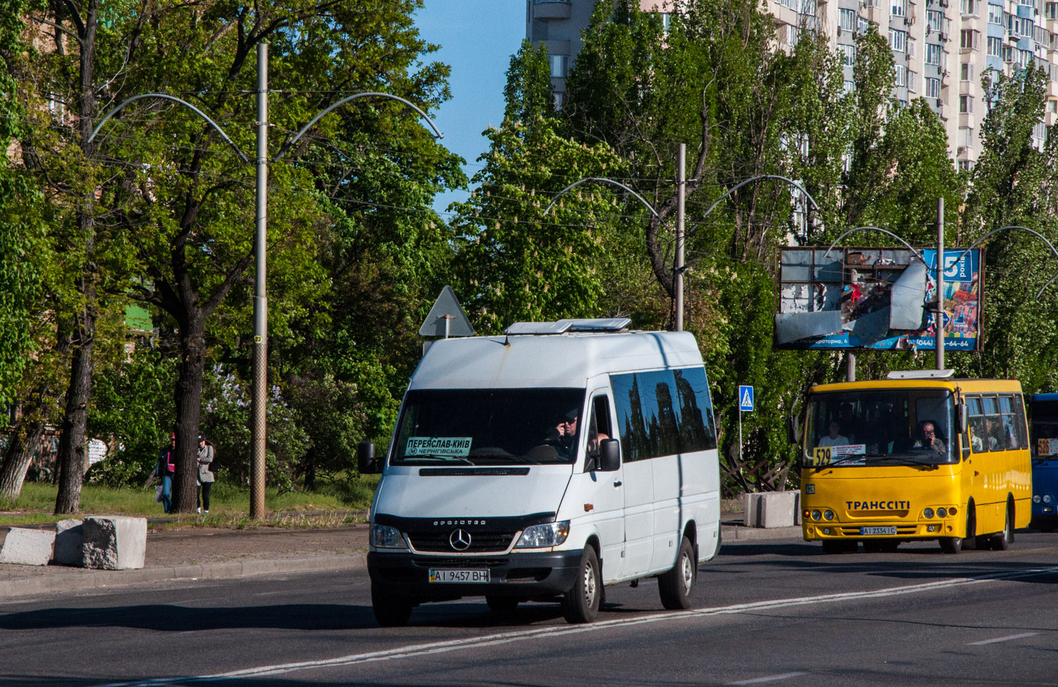 Kyiv, Mercedes-Benz Sprinter 311CDI # АІ 9457 ВН; Kyiv, Bogdan А09202 # 428