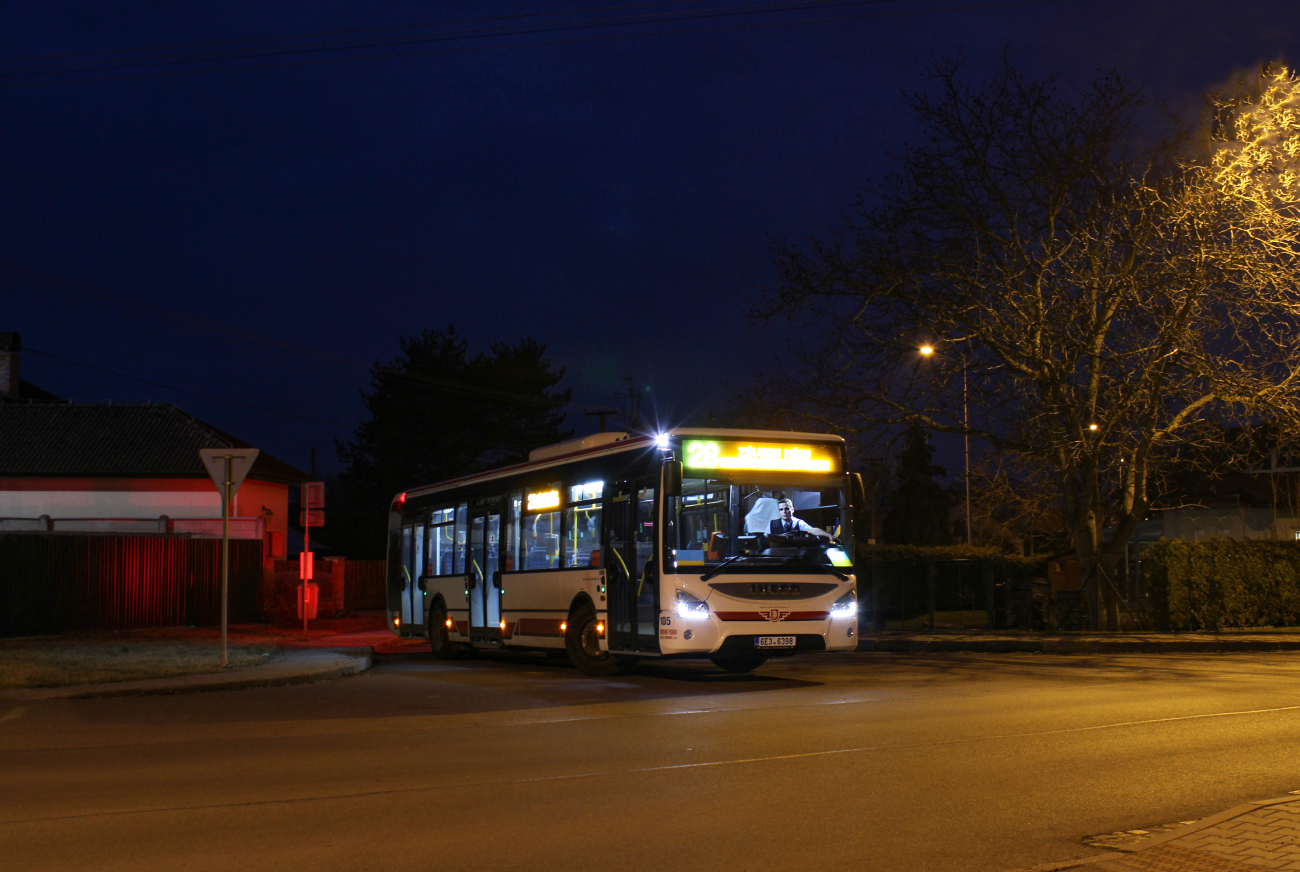 Pardubice, IVECO Urbanway 12M # 105