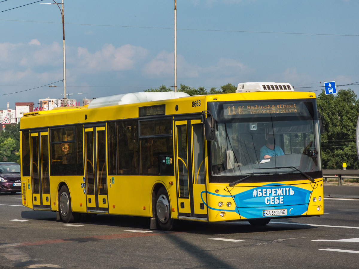 Kyiv, MAZ-203.015 # 8663