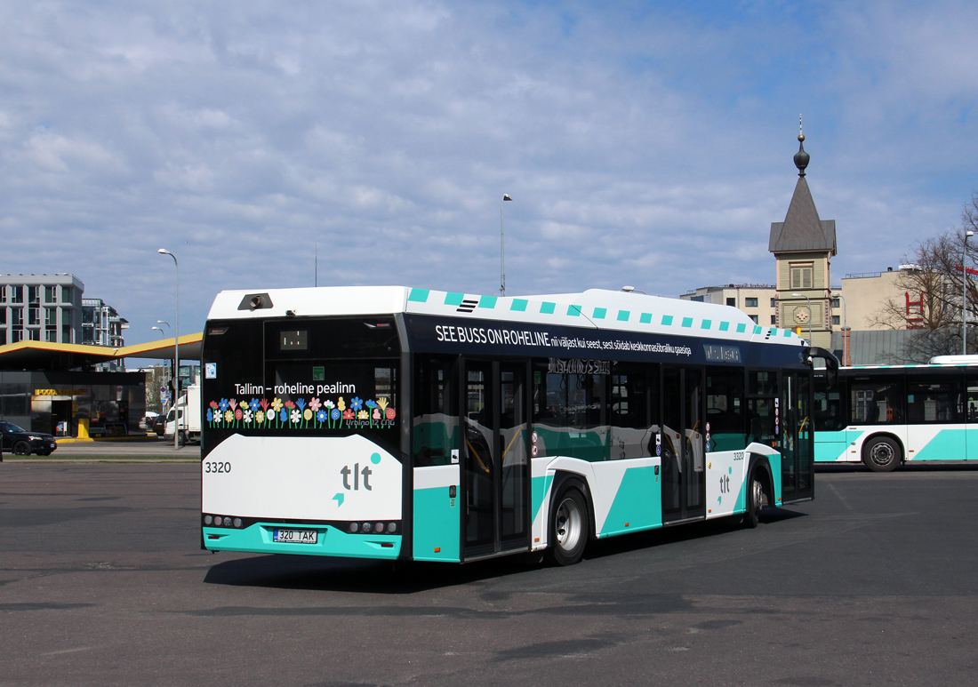 Таллин, Solaris Urbino IV 12 CNG № 3320