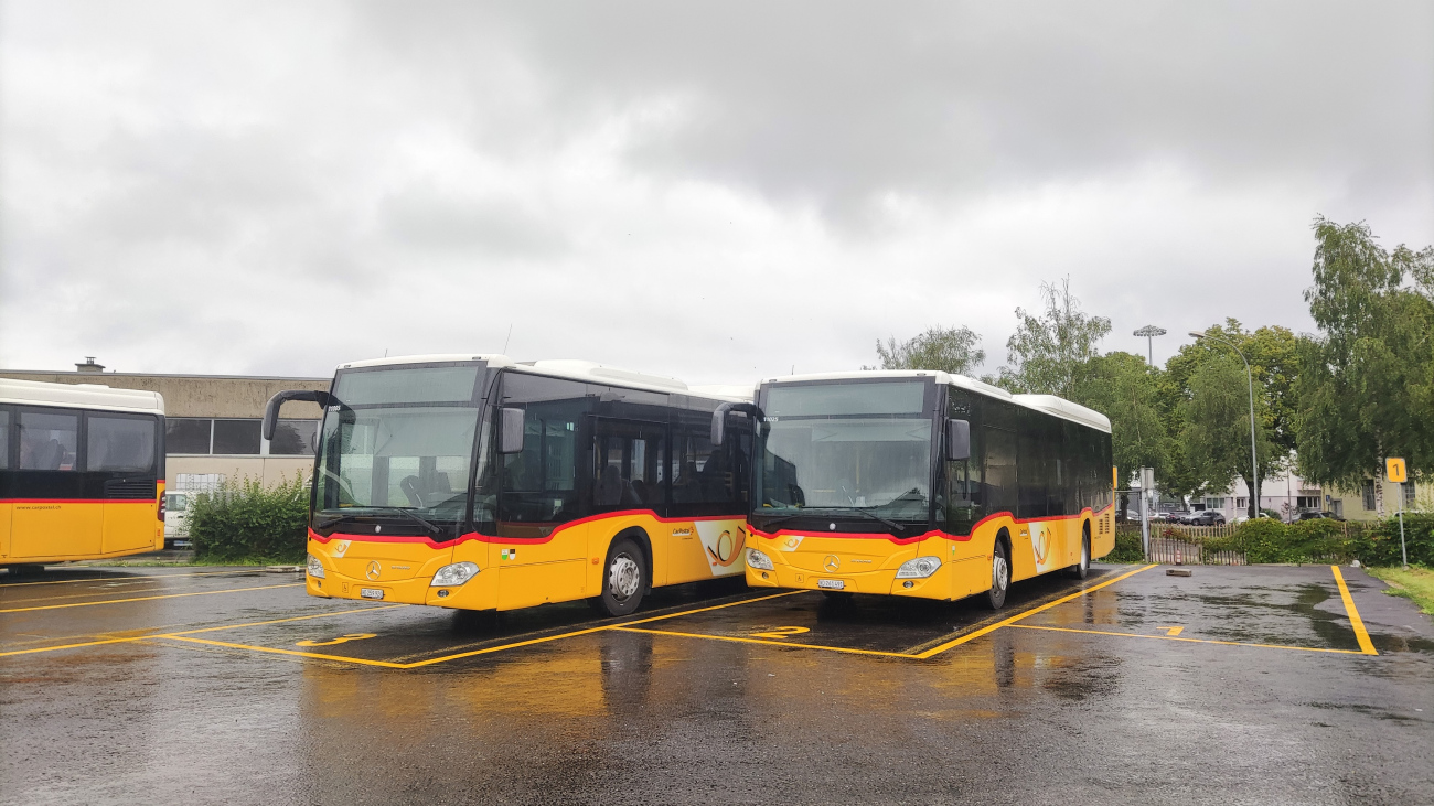 Lausanne, Mercedes-Benz Citaro C2 LE Ü # 11005; Lausanne, Mercedes-Benz Citaro C2 LE Ü # 11025