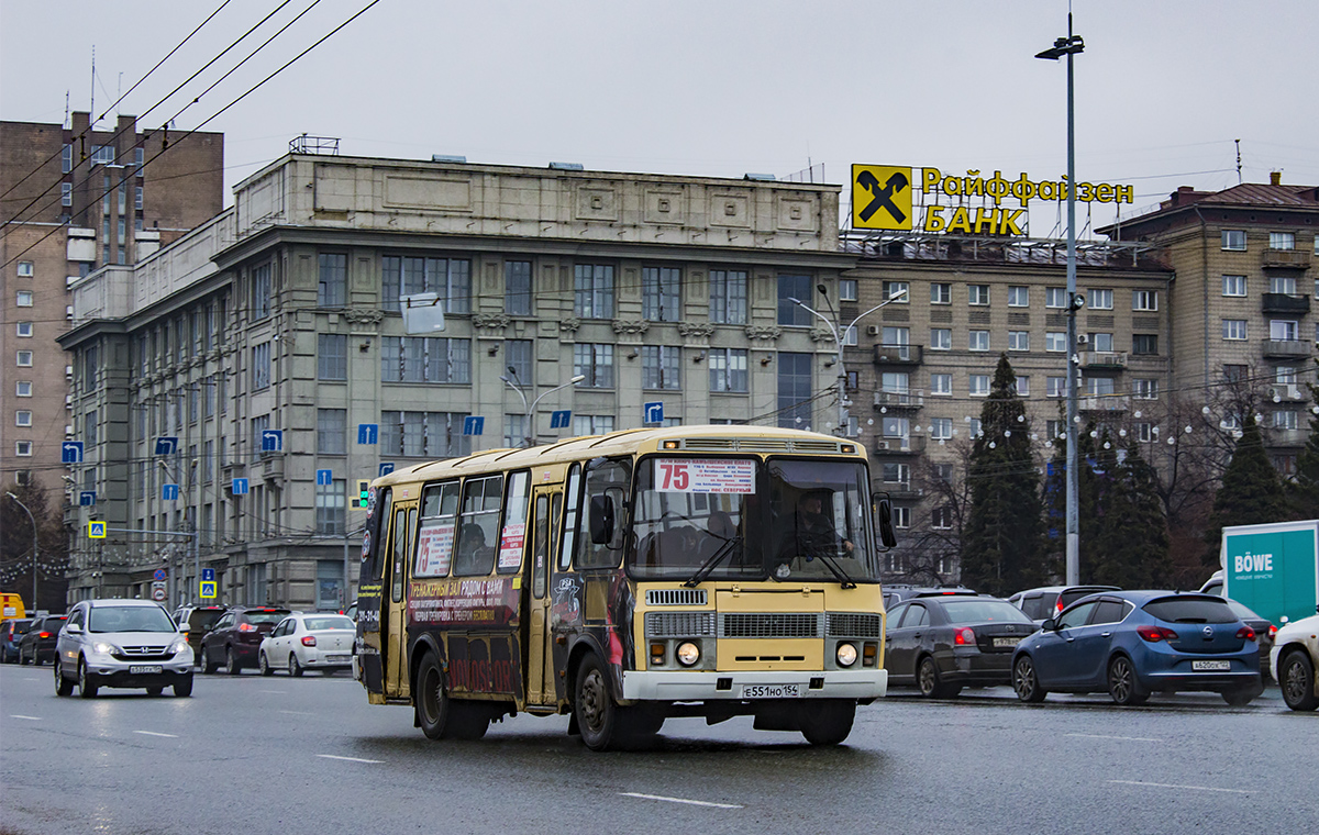 Novosibirsk, PAZ-4234 # Е 551 НО 154