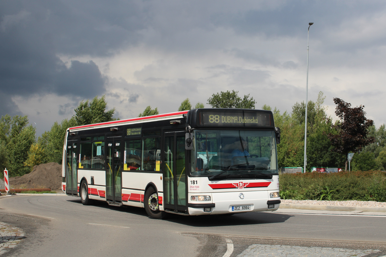Pardubice, Karosa Citybus 12M.2071 (Irisbus) # 181