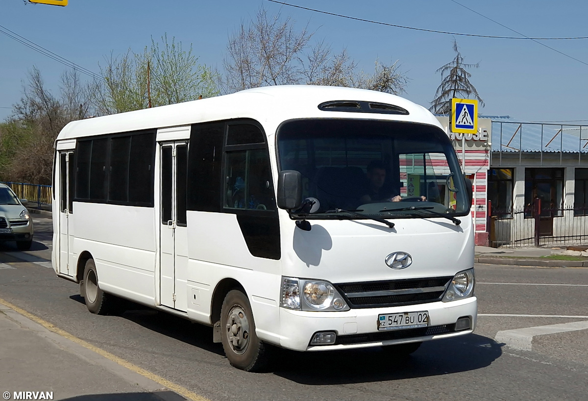 Almaty, Hyundai County № 547 BU 02