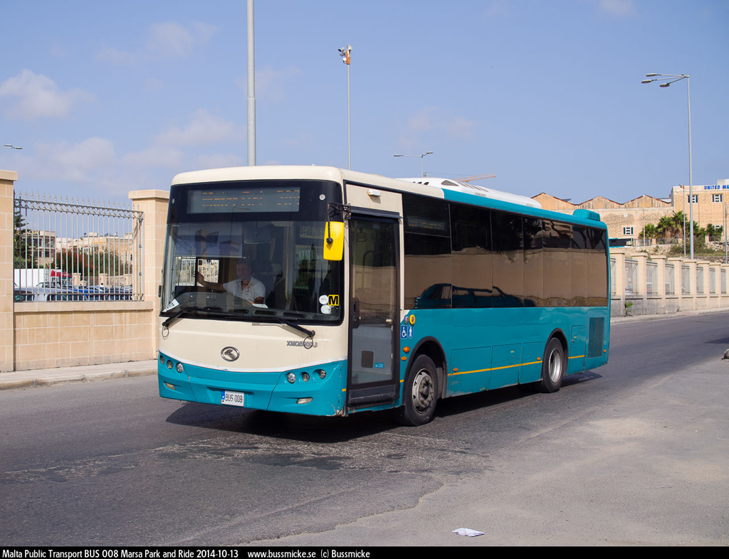 Malta, King Long XMQ6900J nr. BUS 008