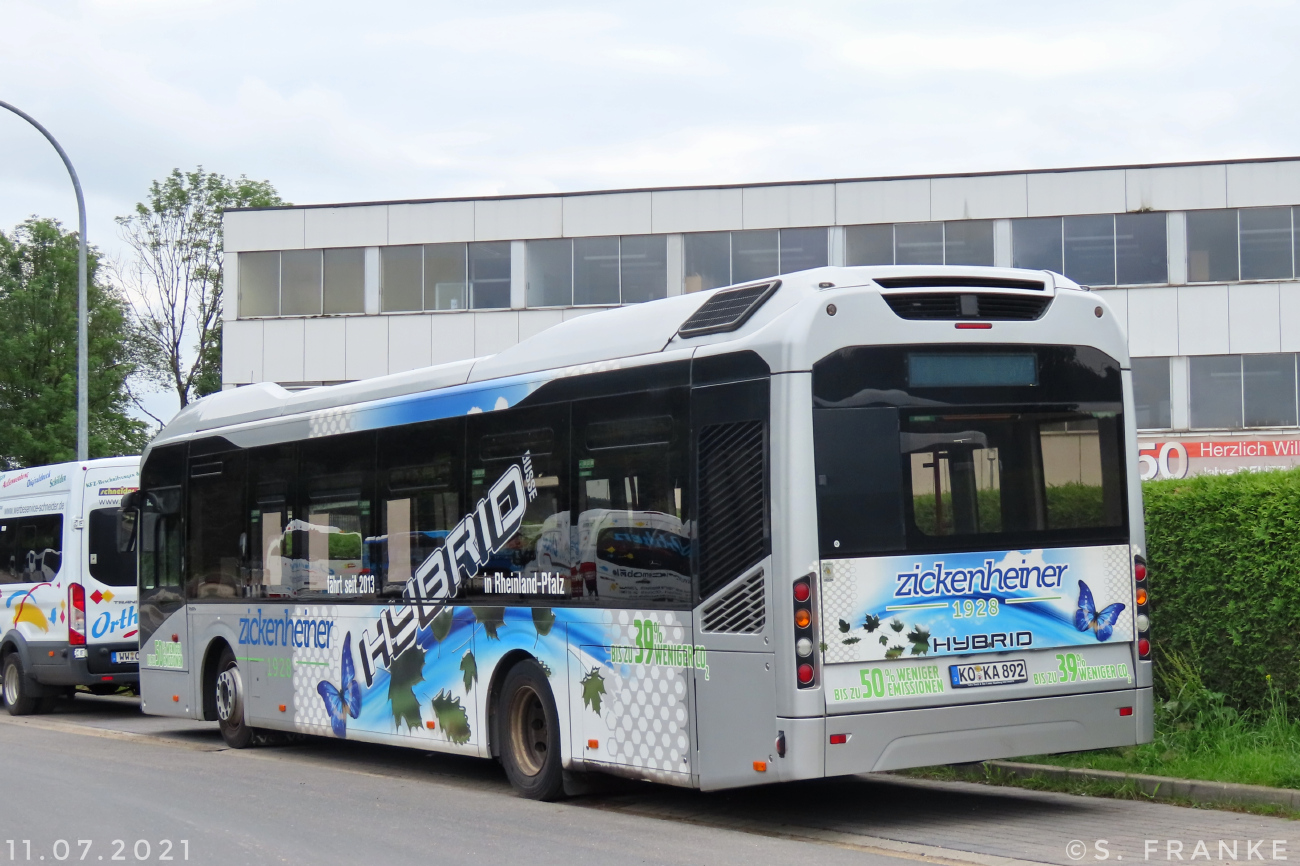 Koblenz, Volvo 7900 Hybrid # KO-KA 892