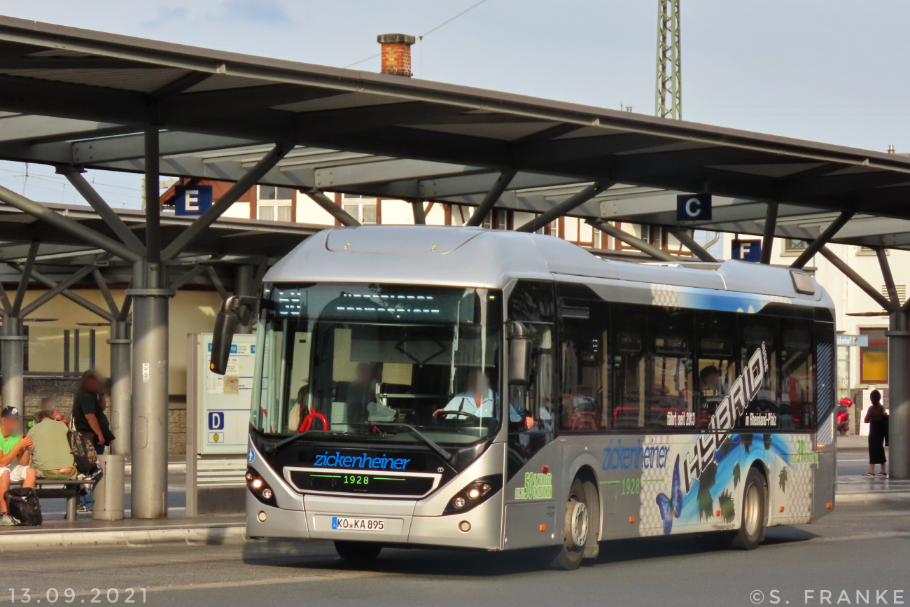 Koblenz, Volvo 7900 Hybrid # KO-KA 895