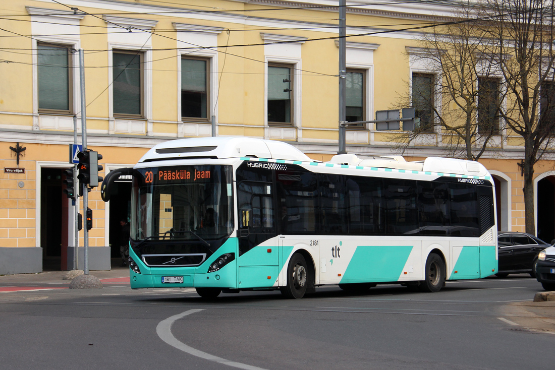 Таллин, Volvo 7900 Hybrid № 2181