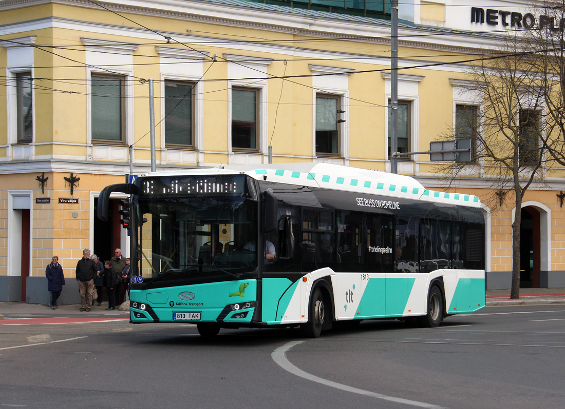 Таллин, Solaris Urbino IV 12 CNG № 1813