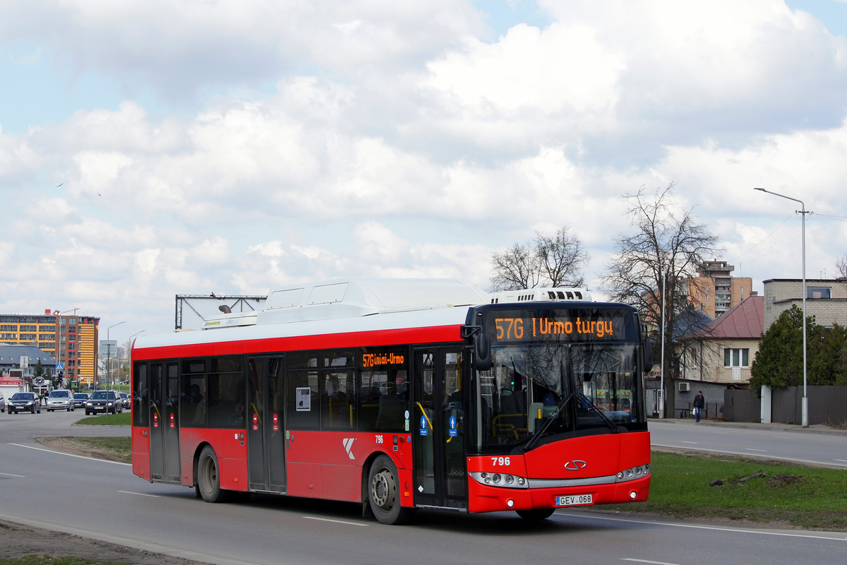 Kaunas, Solaris Urbino III 12 CNG nr. 796