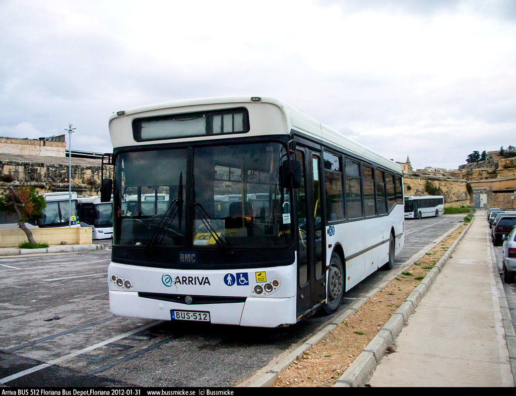 Malta, BMC Falcon №: BUS 512