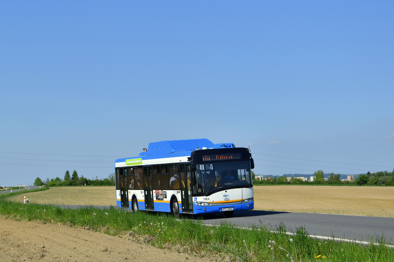 Ostrava, Solaris Urbino III 12 CNG # 7154
