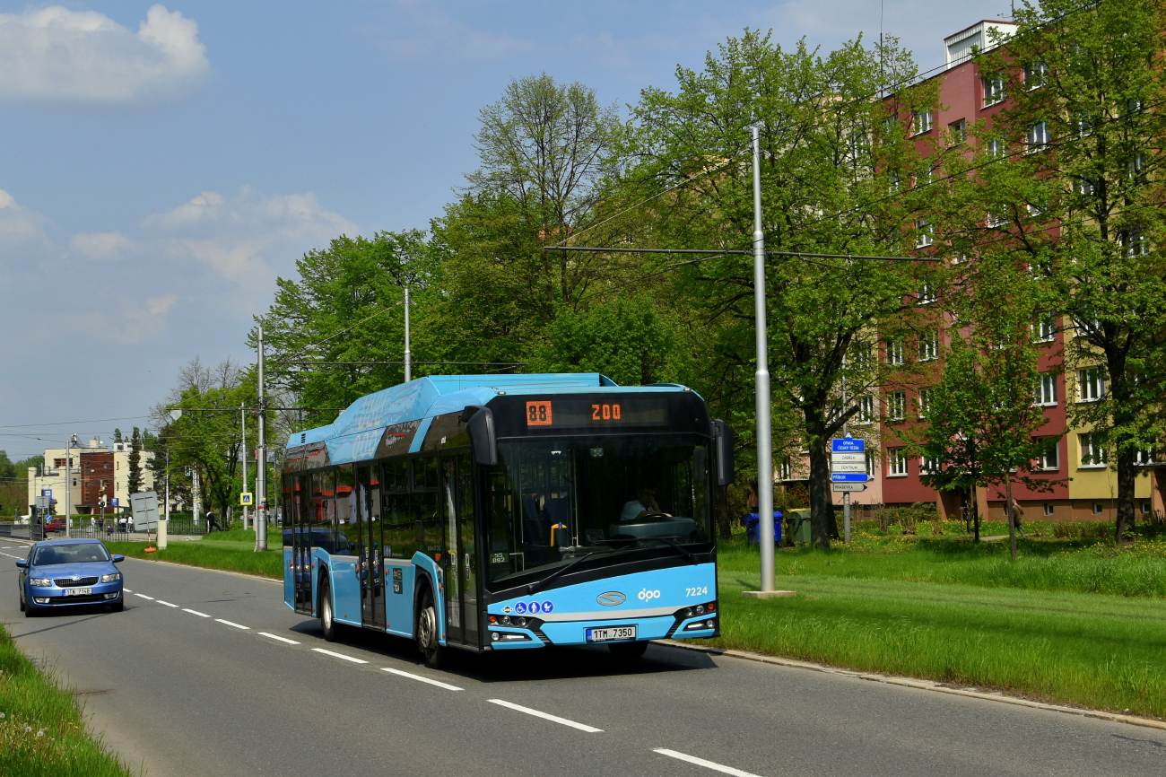 Ostrava, Solaris Urbino IV 12 CNG # 7224