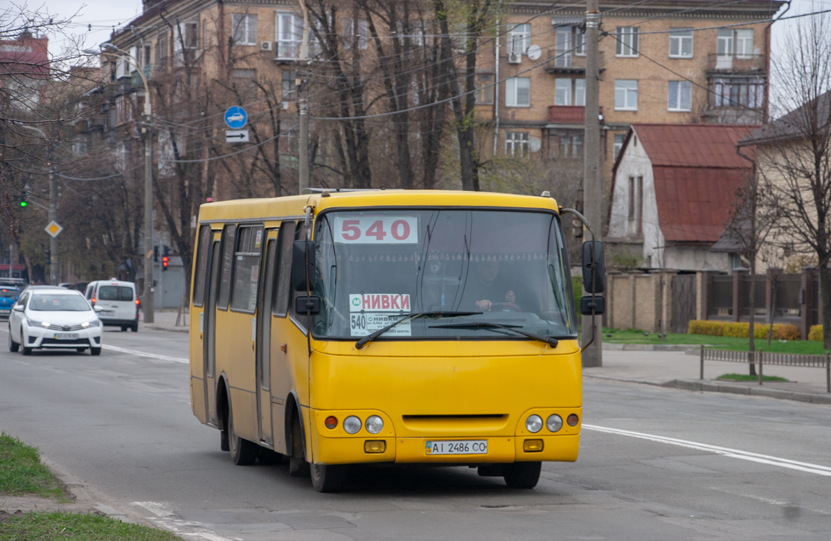 Kyiv, Bogdan A09202 (LuAZ) No. АІ 2486 СО