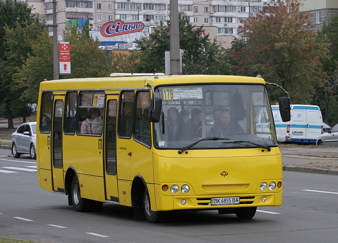 Kyiv, Bogdan A09202 (LuAZ) № ВК 6855 ВА