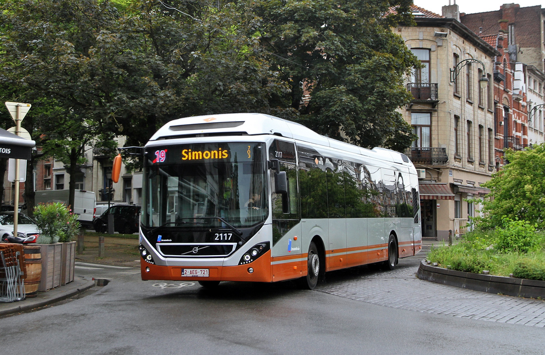 Brussels, Volvo 7900 Hybrid № 2117