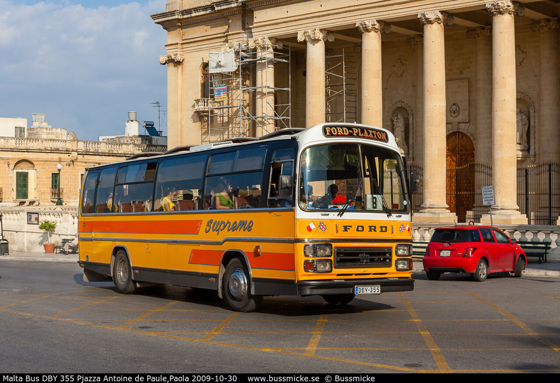 Malta, Plaxton Supreme # DBY-355