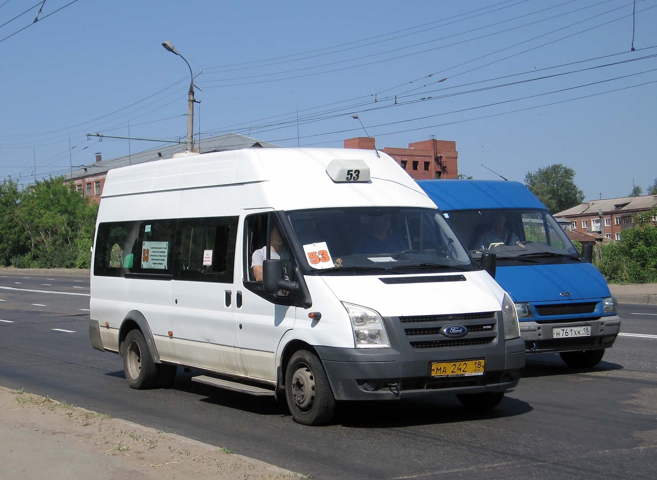 Izhevsk, Nidzegorodec-22270 (Ford Transit) # МА 242 18