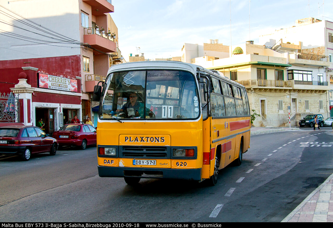 Malta, Plaxton Elite # EBY-573