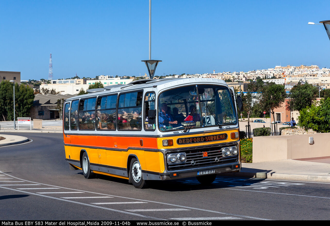 Malta, Plaxton Supreme III # EBY-583