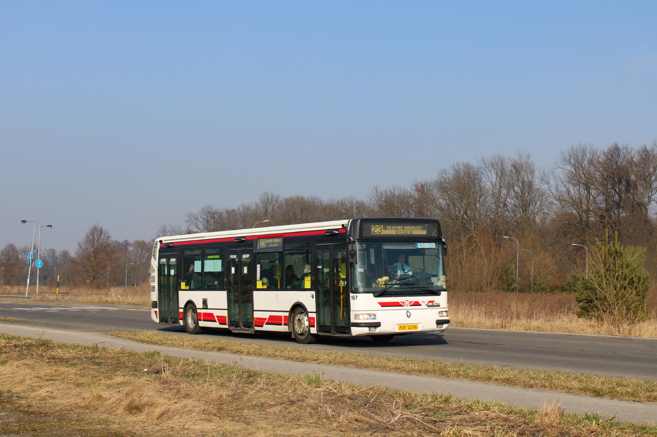 Pardubice, Karosa Citybus 12M.2070 (Renault) Nr. 167