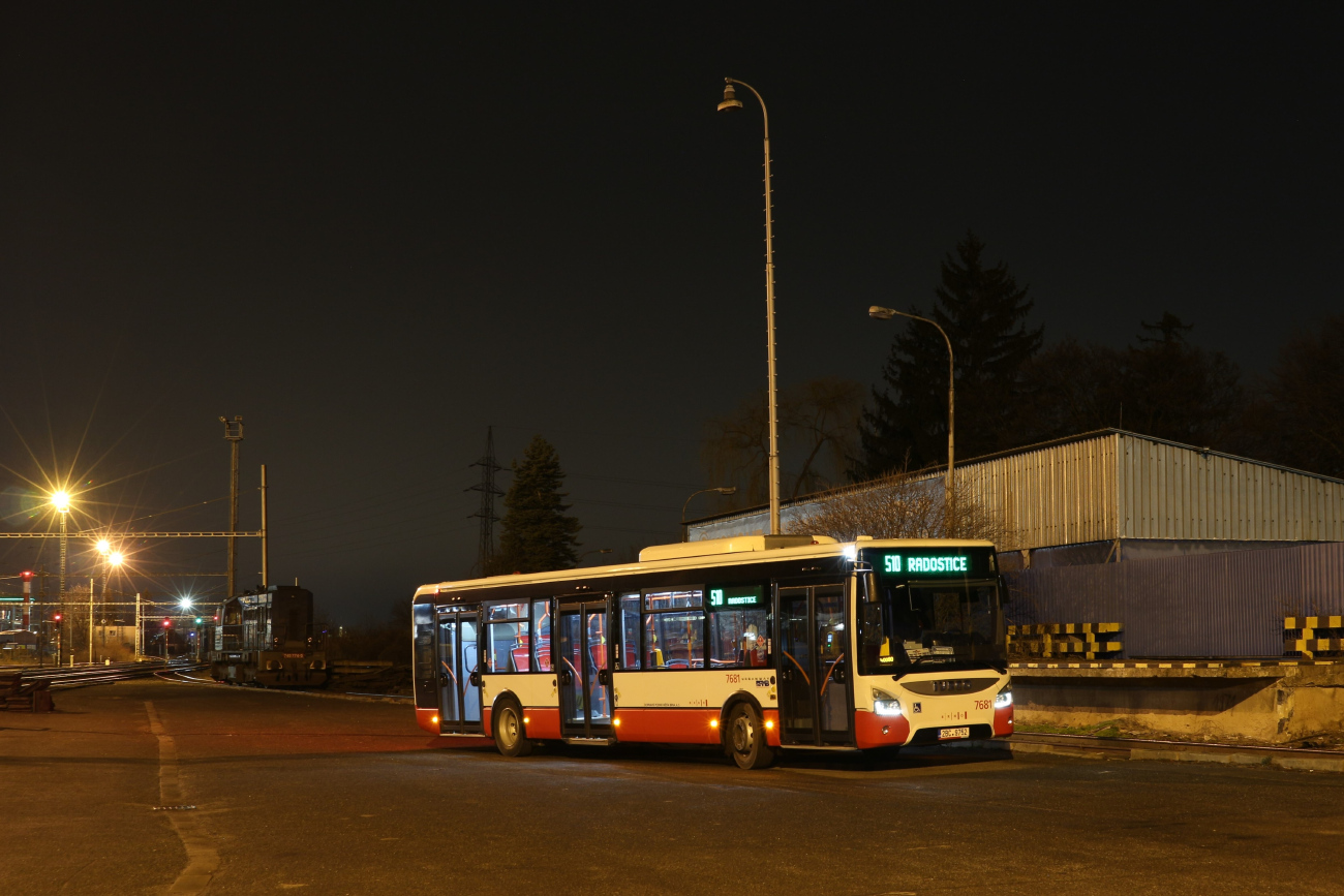 Брно, IVECO Urbanway 12M № 7681