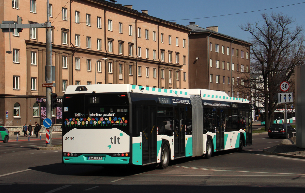 Таллин, Solaris Urbino IV 18 CNG № 3444