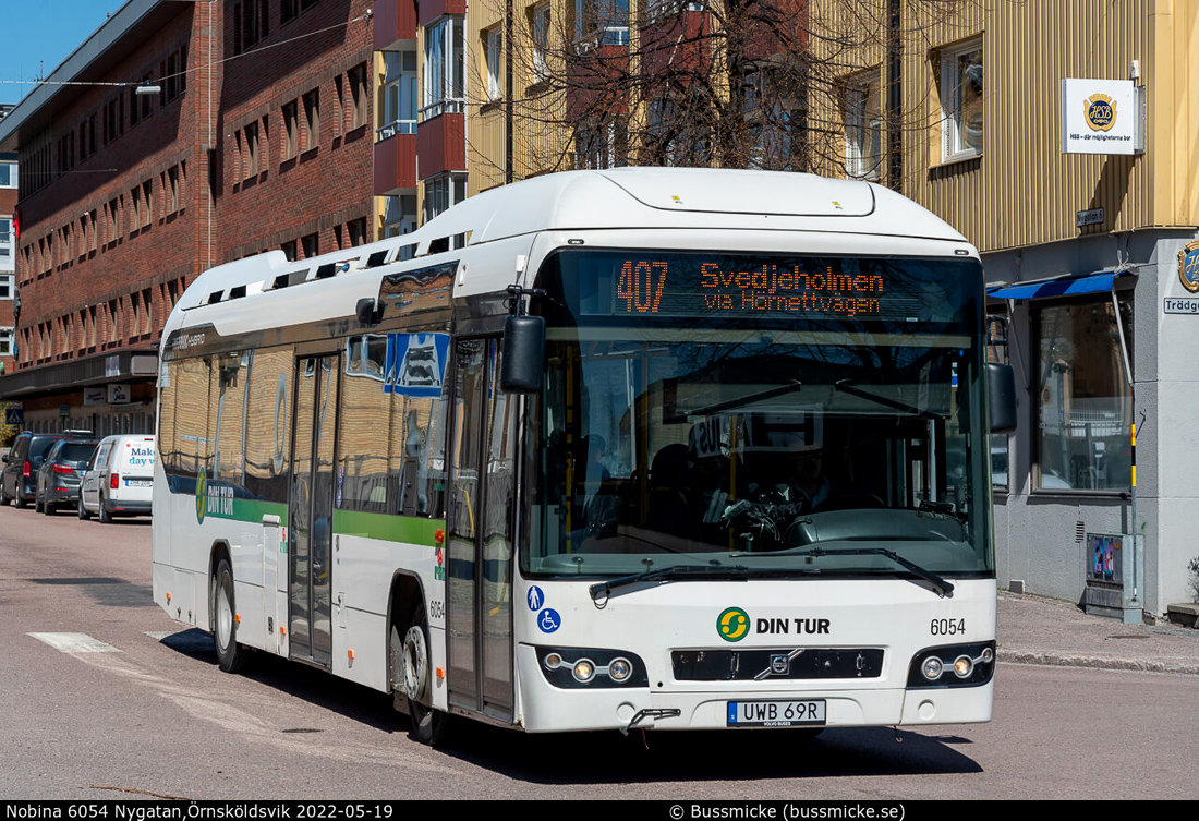 Sundsvall, Volvo 7700 Hybrid # 6054