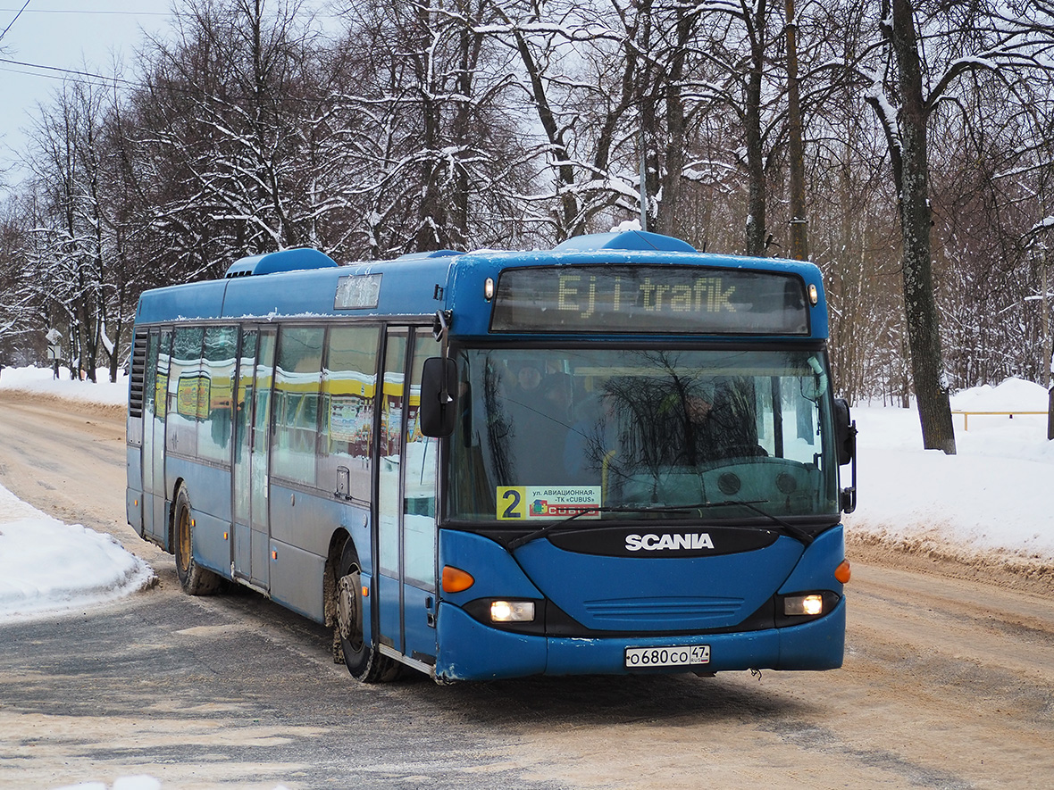 Volkhov, Scania OmniCity CN94UB 4X2EB Nr. О 680 СО 47