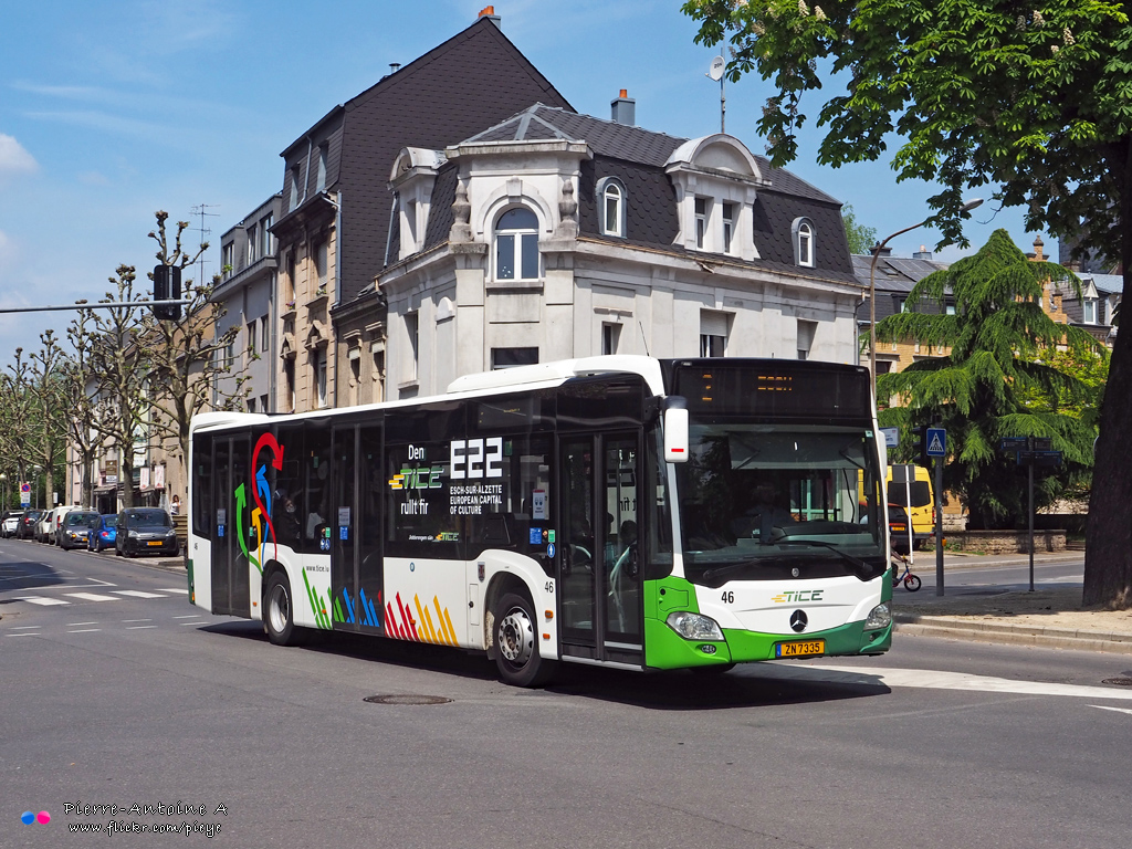 Esch-sur-Alzette, Mercedes-Benz Citaro C2 # 46