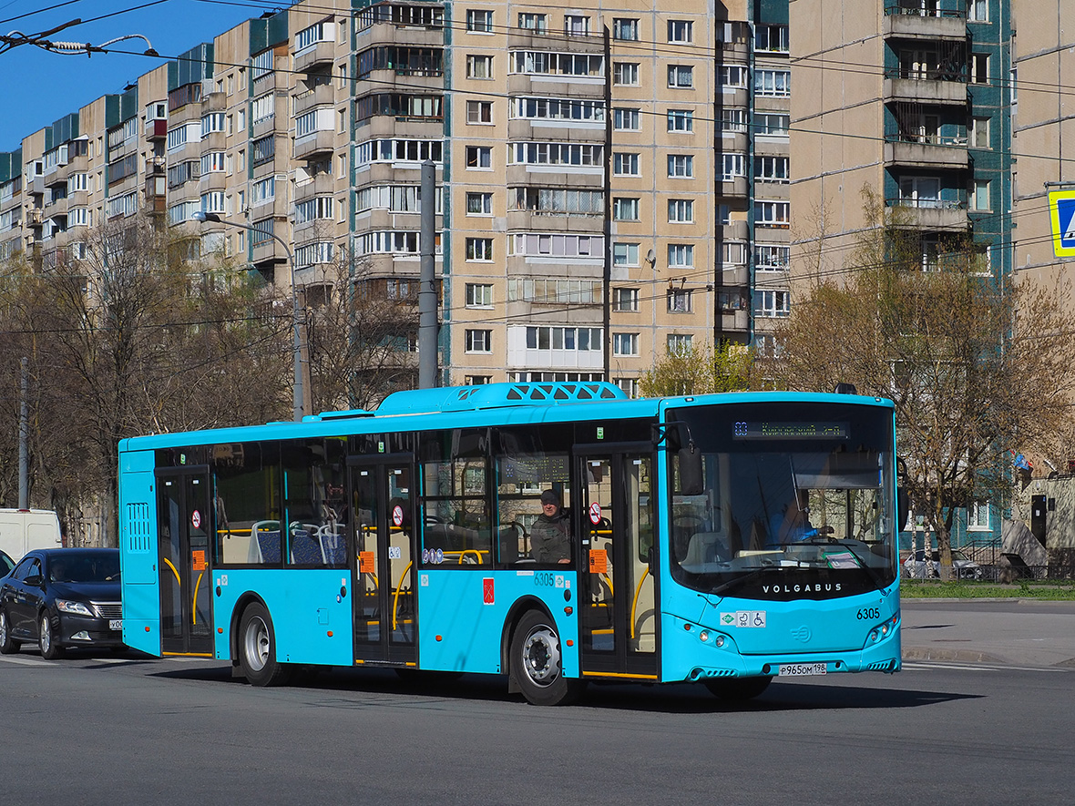 Санкт-Петербург, Volgabus-5270.G4 (LNG) № 6305