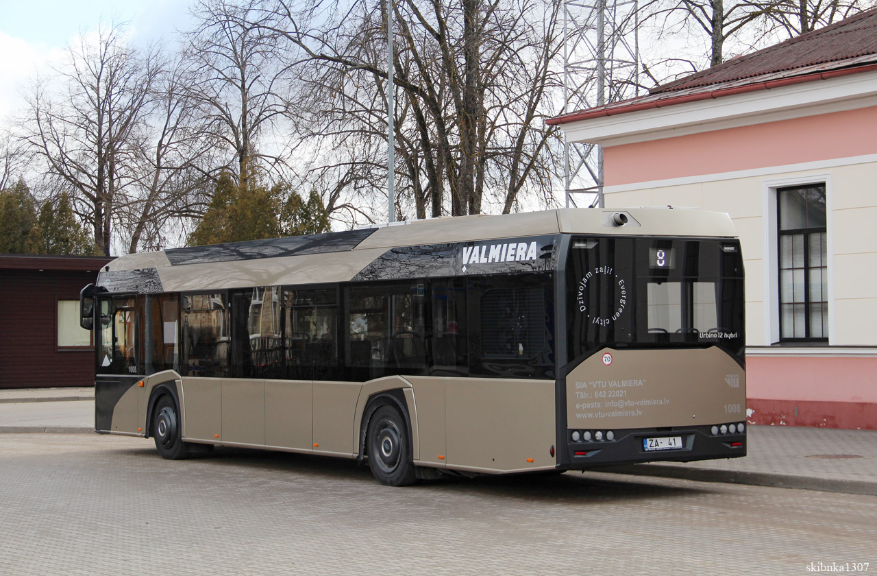 Valmiera, Solaris Urbino IV 12 hybrid # 1008