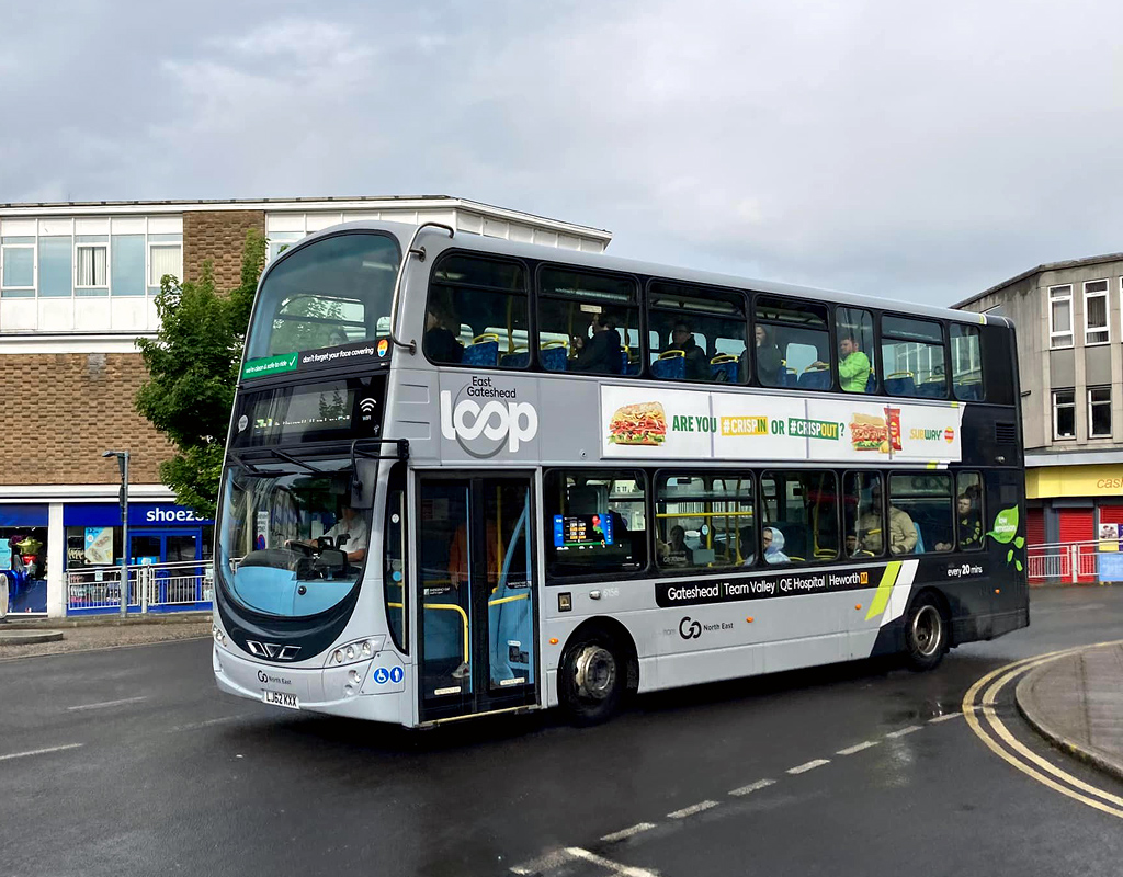 Newcastle upon Tyne, Wright Eclipse Gemini 2 # 6156