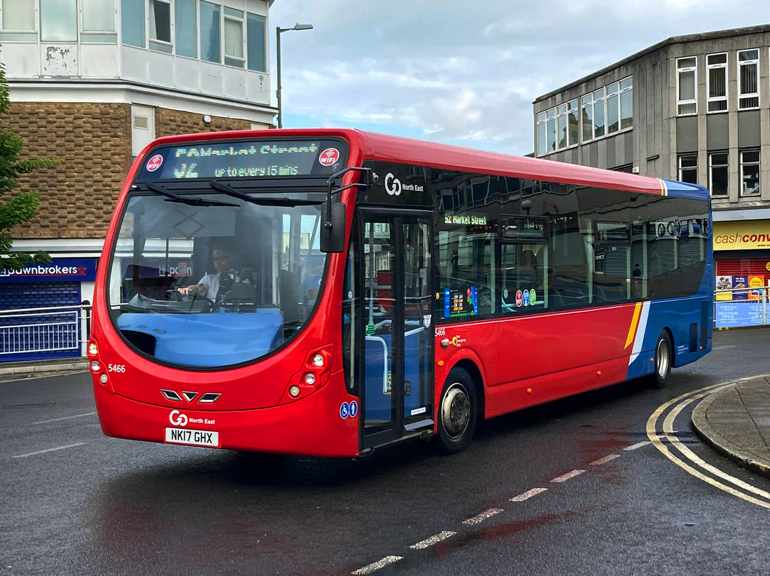 Newcastle upon Tyne, Wright StreetLite DF # 5466