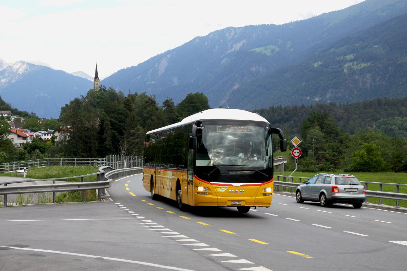 Chur, MAN R12 Lion's Regio ÜL364 Nr. 10508