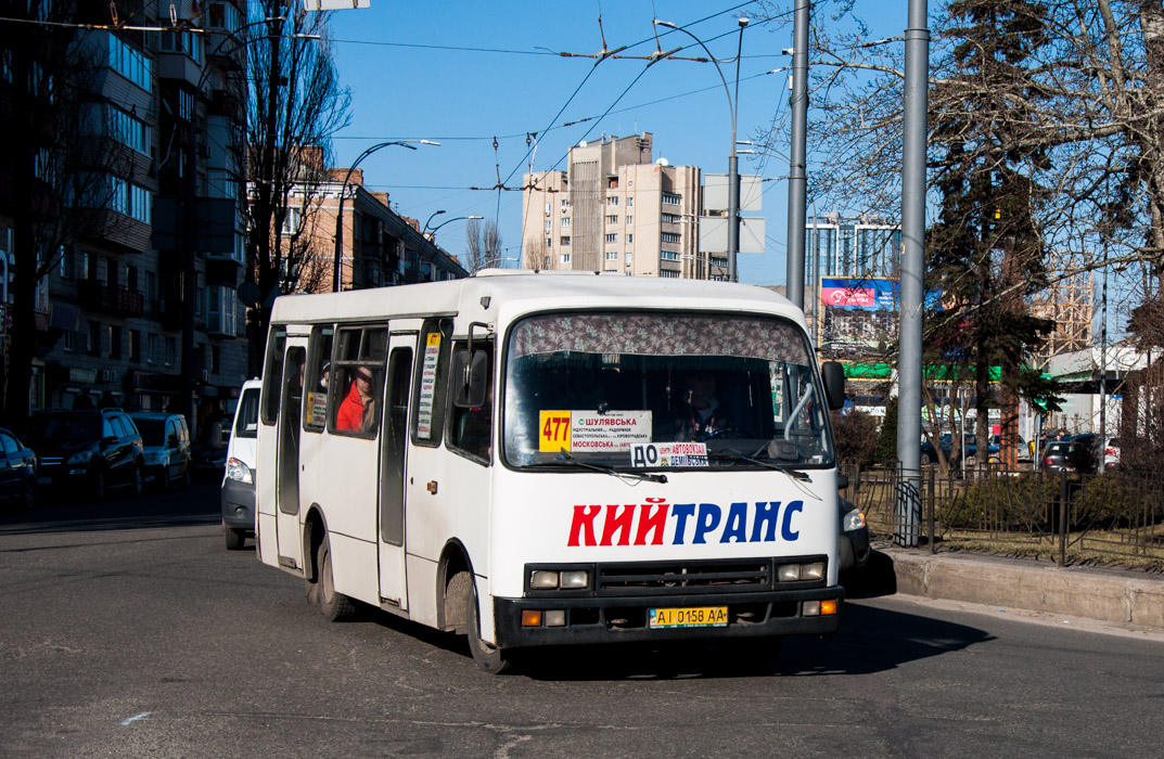 Kyiv, Bogdan А091 # АІ 0158 АА