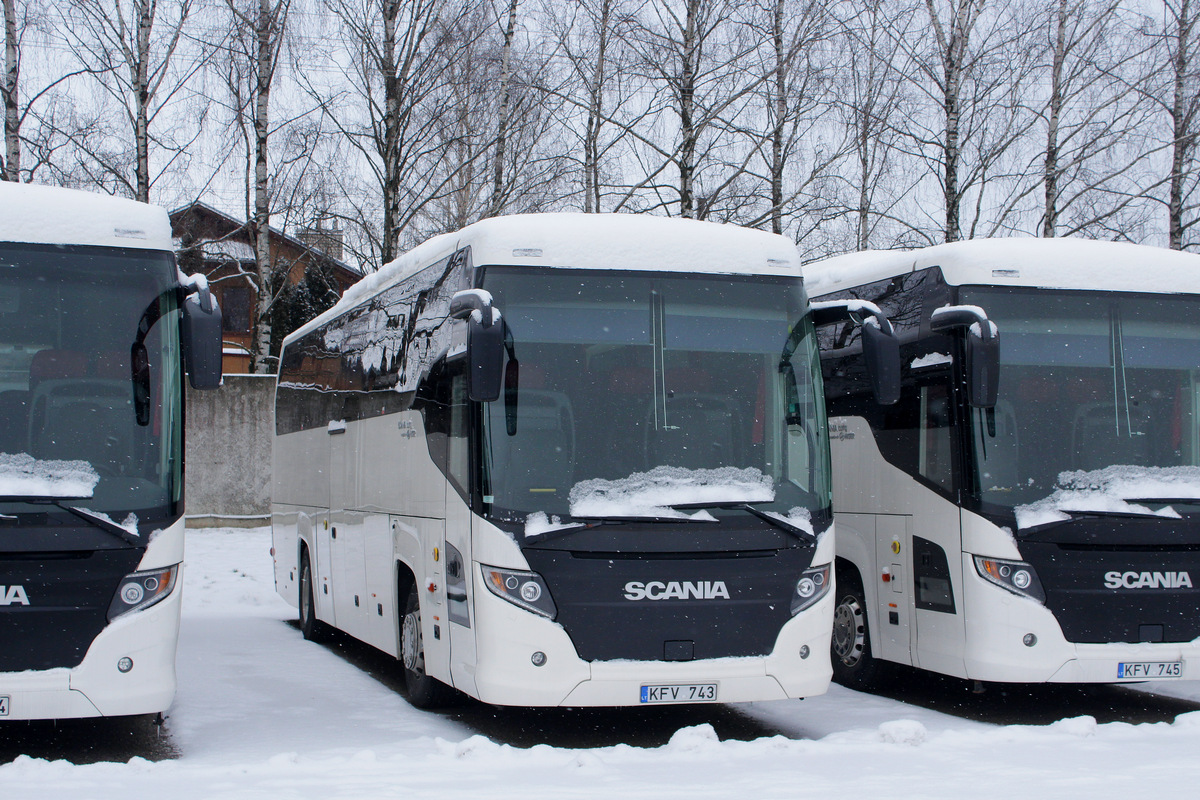 Kaunas, Scania Touring HD (Higer A80T) # KFV 743