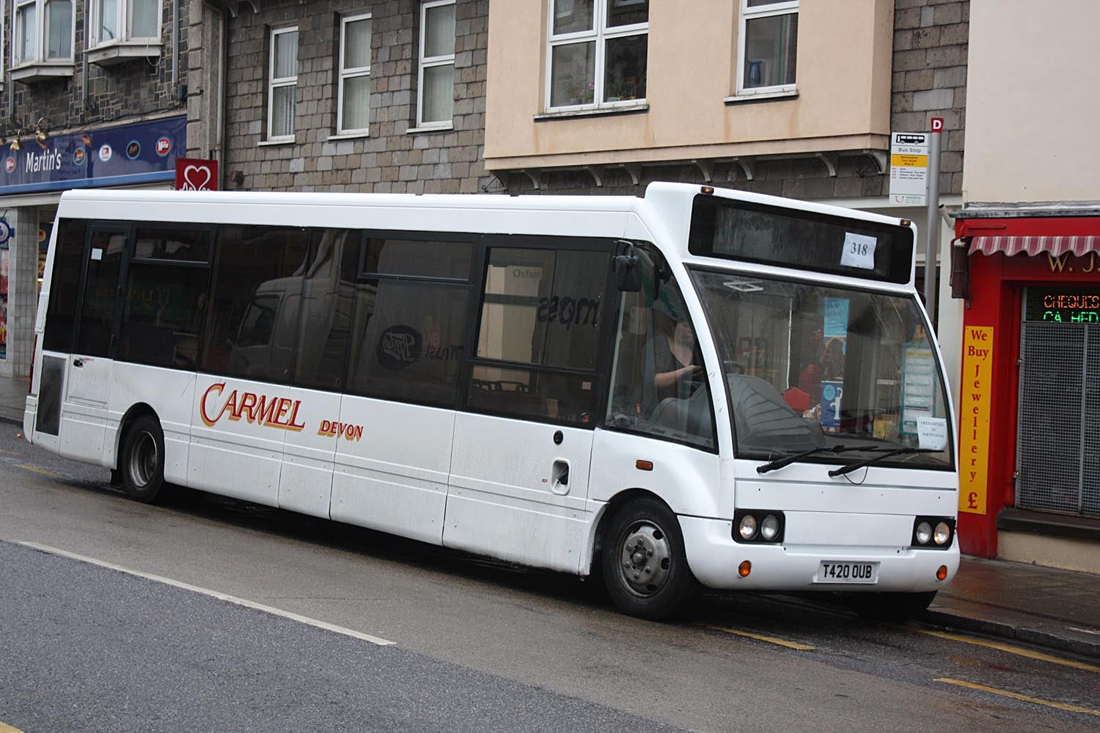Exeter, Optare Solo №: T420 OUB