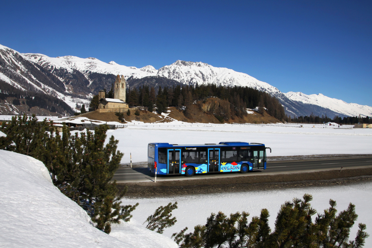 St. Moritz, Mercedes-Benz Citaro C2 Hybrid # 11