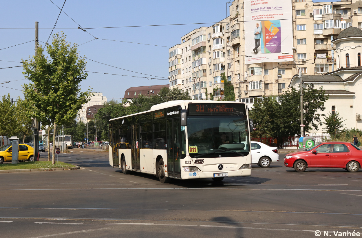 Bucharest, Mercedes-Benz O530 Citaro Facelift # 4843