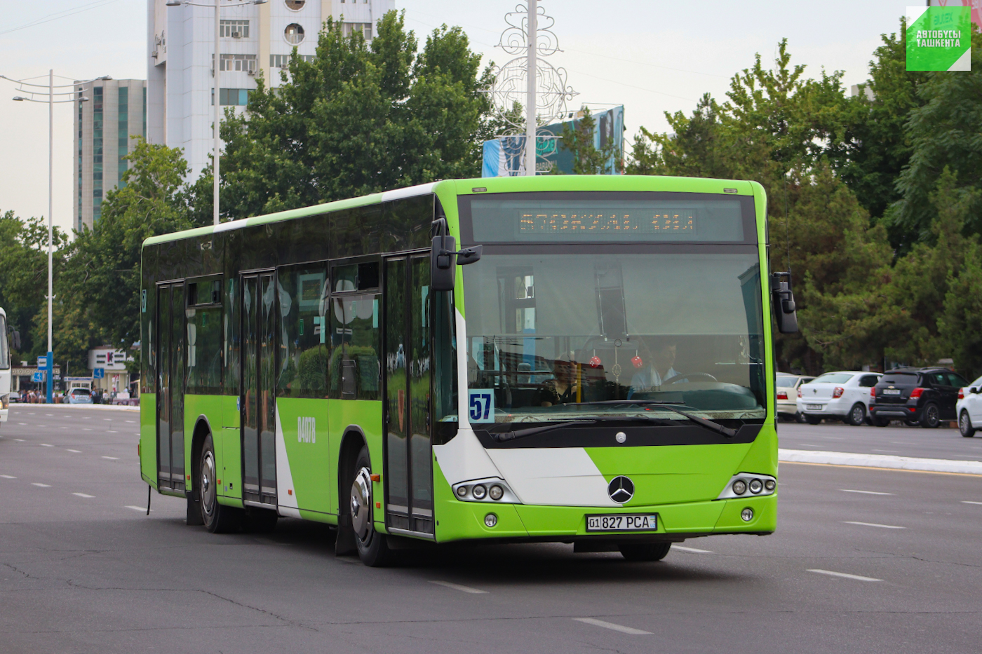 Tashkent, Mercedes-Benz Conecto II # 04078