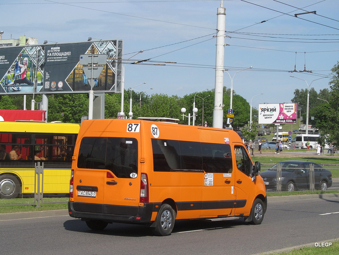 Минск, Renault Master № АС 6545-7