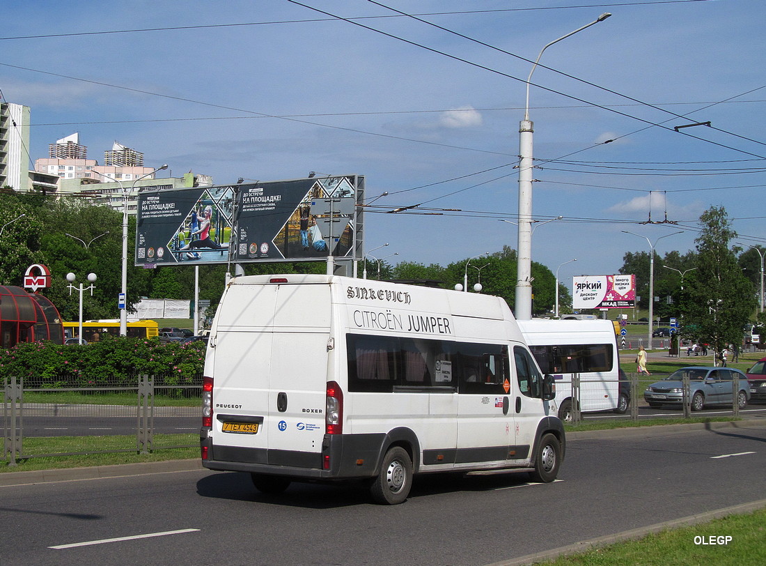 Minsk, Citroёn Jumper nr. 7ТЕХ4543