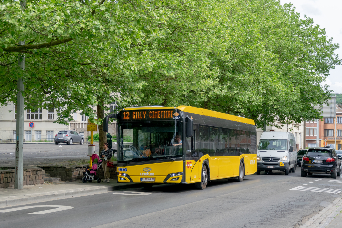 Charleroi, Solaris Urbino IV 12 hybrid # 7387