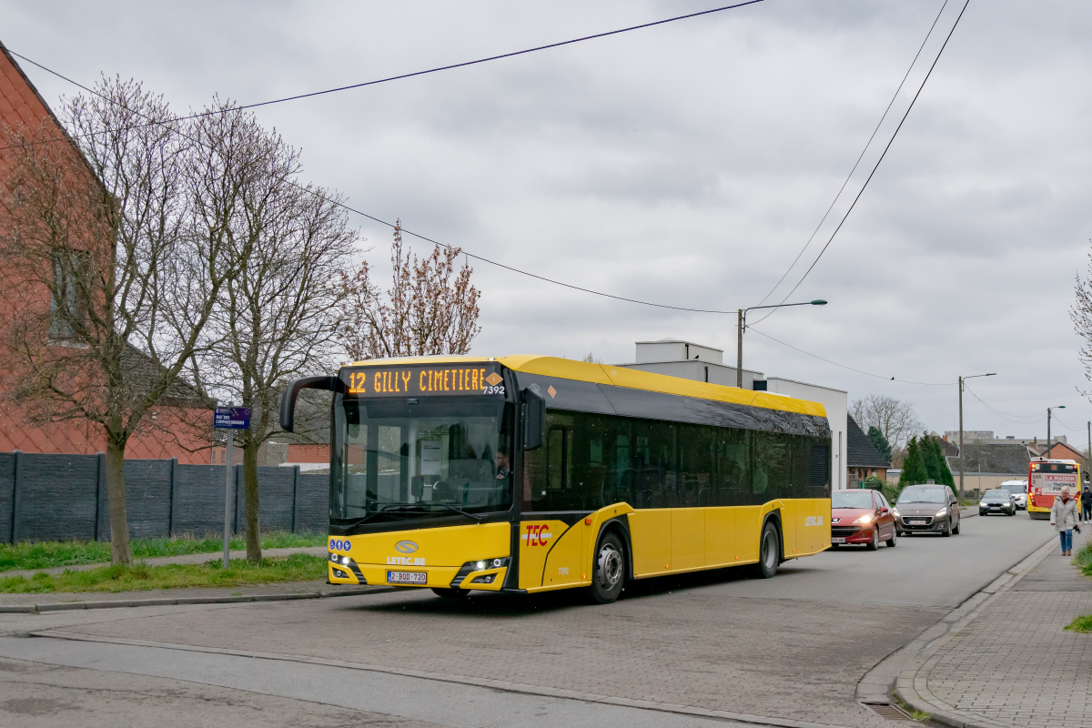 Charleroi, Solaris Urbino IV 12 hybrid č. 7392
